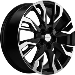 Khomen Wheels 7x18/5x110 ET35 D67,1 KHW1809 (Dongfeng 580/DFSK 500) Black-FP Khomen Wheels 7x18/5x110 ET35 D67,1 KHW1809 (Dongfeng 580/DFSK 500) Black-FP