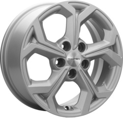 Khomen Wheels 6,5x16/5x114,3 ET46 D67,1 KHW1606 (Mitsubishi) F-Silver Khomen Wheels 6,5x16/5x114,3 ET46 D67,1 KHW1606 (Mitsubishi) F-Silver