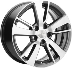 Khomen Wheels 7x17/5x114,3 ET43,5 D67,1 KHW1704 (Hyundai Tucson IV/Kia Sportage V) Gray-FP Khomen Wheels 7x17/5x114,3 ET43,5 D67,1 KHW1704 (Hyundai Tucson IV/Kia Sportage V) Gray-FP