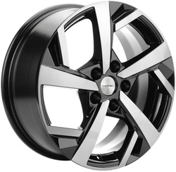 Khomen Wheels 7x17/5x110 ET40 D67,1 KHW1712 (Evolute i-Joy) Black-FP