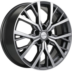 Khomen Wheels 7x18/5x112 ET43 D57,1 KHW1806 (Kodiaq/Tiguan) Gray-FP Khomen Wheels 7x18/5x112 ET43 D57,1 KHW1806 (Kodiaq/Tiguan) Gray-FP