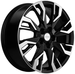 Khomen Wheels 7x18/5x110 ET50 D63,3 KHW1809 (CS35/CS35 Plus) Black-FP