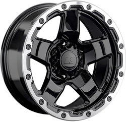 LS 9,5x18/6x139,7 ET5 D106,1 1371 BKL (конус, Колпак+лого) LS 9,5x18/6x139,7 ET5 D106,1 1371 BKL (конус, Колпак+лого)