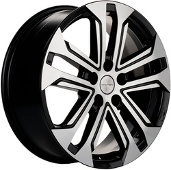 Khomen Wheels 7x18/5x108 ET37 D65,1 KHW1803 (Evolute i-JOY) Black-FP Khomen Wheels 7x18/5x108 ET37 D65,1 KHW1803 (Evolute i-JOY) Black-FP