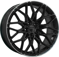 Khomen Wheels 8,5x19/5x112 ET30 D66,6 KHW1902 (Audi/VW) Black MR Khomen Wheels 8,5x19/5x112 ET30 D66,6 KHW1902 (Audi/VW) Black MR