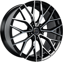 INCH 9,5x21/5x120 ET49 D72,6 GA8532 Gloss Black Machined Face (ZJH) FlowForming INCH 9,5x21/5x120 ET49 D72,6 GA8532 Gloss Black Machined Face (ZJH) FlowForming
