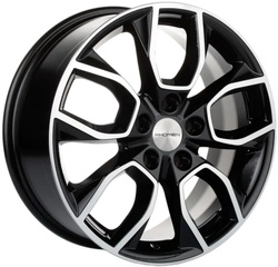 Khomen Wheels 7x17/5x110 ET46 D63,3 KHW1713 (Changan CS35 Plus) Black-FP Khomen Wheels 7x17/5x110 ET46 D63,3 KHW1713 (Changan CS35 Plus) Black-FP