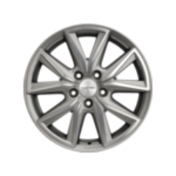 Khomen Wheels 7x17/5x114,3 ET45 D60,1 KHW1706 (Camry) G-Silver-FP