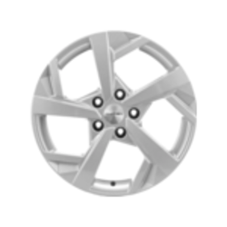 Khomen Wheels 7x17/5x112 ET43 D57,1 KHW1712 (Karoq/Octavia/Passat/Tiguan) F-Silver