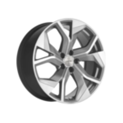 Khomen Wheels 8,5x20/5x112 ET33 D66,6 KHW2006 (Audi/VW) Brilliant Silver-FP