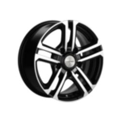 Khomen Wheels 6,5x16/5x139,7 ET35 D98,5 KHW1602 (Niva 4x4 Bronto) Black-FP