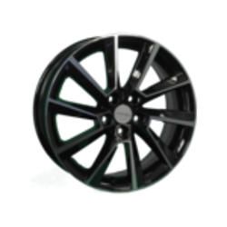 Khomen Wheels 6x16/5x100 ET45 D54,1 KHW1604 (Yaris) Black-FP