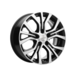 Khomen Wheels 6,5x16/5x114,3 ET45 D54,1 KHW1608 (Geely Coolray) Black-FP
