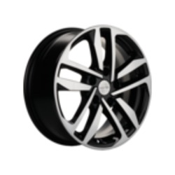 Khomen Wheels 6,5x16/5x108 ET50 D63,35 KHW1612 (Focus) Black-FP