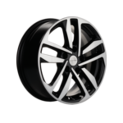 Khomen Wheels 6,5x16/5x114,3 ET43 D67,1 KHW1612 (Huyndai/Kia) Black-FP