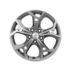 Khomen Wheels 7x17/5x114,3 ET45 D60,1 KHW1702 (Changan/Geely/Lexus/Toyota) Gray-FP