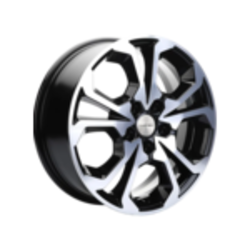 Khomen Wheels 6,5x17/5x114,3 ET50 D64,1 KHW1711 (Haval/Honda) Black-FP