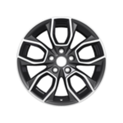 Khomen Wheels 7x17/5x114,3 ET47 D67,1 KHW1713 (SantaFe) Black-FP
