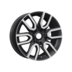 Khomen Wheels 8x17/6x139,7 ET30 D106,1 KHW1723 (JAC T6 Pickup) Black-FP