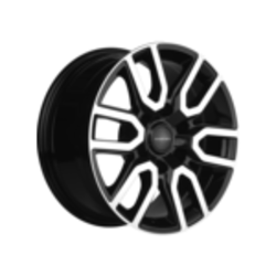 Khomen Wheels 8x17/6x139,7 ET25 D106,1 KHW1723 (LC Prado/Lexus GX) Black-FP