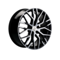 Khomen Wheels 8,5x20/5x108 ET46 D63,4 KHW2005 (Tugella) Black-FP