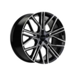 Khomen Wheels 9,5x21/5x112 ET36 D66,6 KHW2101 (E-tron) Black-FP