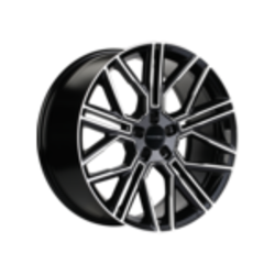 Khomen Wheels 9,5x21/5x120 ET45,5 D62,5 KHW2101 (Li 7/9) Black-FP
