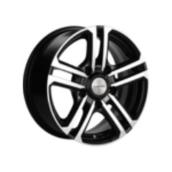 Khomen Wheels 6,5x16/5x139,7 ET40 D98,5 KHW1602 (Niva 4x4) Black-FP