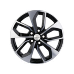 Khomen Wheels 7x17/5x112 ET46 D66,6 KHW1703 (A4) Black-FP