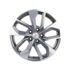Khomen Wheels 7x17/5x114,3 ET45 D67,1 KHW1703 (CX-5/i40/X-Trail) Gray-FP