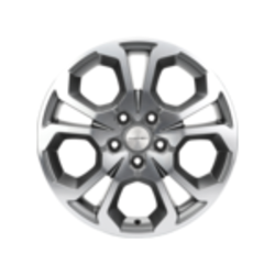 Khomen Wheels 6,5x17/5x114,3 ET50 D66,1 KHW1711 (Arkana/Kaptur) Gray-FP