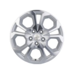 Khomen Wheels 6,5x17/5x114,3 ET50 D66,1 KHW1711 (Arkana/Kaptur) F-Silver-FP