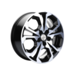 Khomen Wheels 6,5x17/5x114,3 ET40 D64,1 KHW1711 (Haval F7/F7x) Black-FP