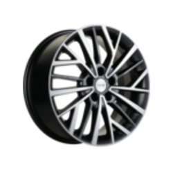 Khomen Wheels 7x17/5x114,3 ET45 D60,1 KHW1717 (Changan/Geely/Lexus/Toyota) Gray-FP