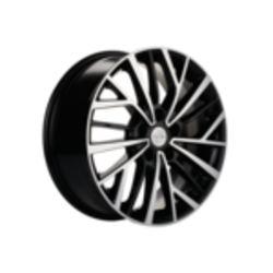 Khomen Wheels 7x17/5x114,3 ET39 D60,1 KHW1717 (RAV4) Black-FP