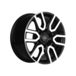 Khomen Wheels 8x17/6x139,7 ET30 D106,1 KHW1723 (Fortuner/Hilux) Black-FP