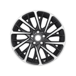 Khomen Wheels 7,5x18/5x112 ET39 D66,6 KHW1804 (Audi A4/A6) Black-FP