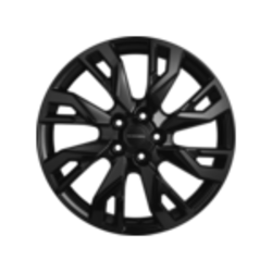 Khomen Wheels 7x18/5x114,3 ET53 D54,1 KHW1809 (Geely Coolray) Black