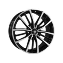 Khomen Wheels 7x18/5x114,3 ET45 D60,1 KHW1812 (Changan/Geely/Lexus/Suzuki/Toyota) Black-FP
