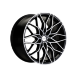 Khomen Wheels 7x18/5x108 ET41 D65,1 KHW1813 (Exeed RX) Black-FP