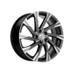 Khomen Wheels 7,5x19/5x108 ET46 D63,4 KHW1901 (Tugella) Gray-FP