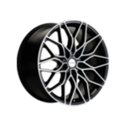Khomen Wheels 8,5x19/5x114,3 ET45 D67,1 KHW1902 (K5/Optima) Black-FP