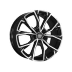 Khomen Wheels 7,5x19/5x108 ET52 D60,1 KHW1907 (Exeed LX) Black-FP
