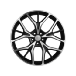 Khomen Wheels 8x20/5x108 ET46 D63,4 KHW2012 (Geely Monjaro (KX11)) Black-FP