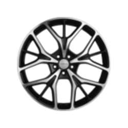 Khomen Wheels 8x20/5x108 ET33 D60,1 KHW2012 (OMODA C5) Black-FP