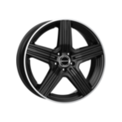 MAK 9x18/5x112 ET42 D66,6 Lewis Gloss Black Mirror Ring