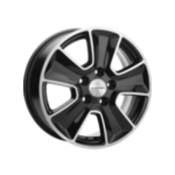 Khomen Wheels 6,5x16/5x114,3 ET43 D67,1 KHW1601 (Huyndai/Kia) Black-FP