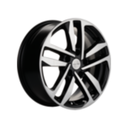 Khomen Wheels 6,5x16/5x114,3 ET45 D67,1 KHW1612 (Huyndai/Mazda) Black-FP