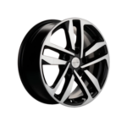Khomen Wheels 6,5x16/5x100 ET39 D57,1 KHW1612 (Polo) Black-FP