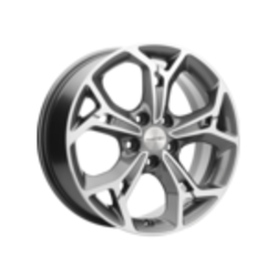 Khomen Wheels 7x17/5x110 ET46 D63,3 KHW1702 (Changan CS35/CS35 Pro) Gray-FP